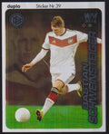 Kinder Riegel Sticker WM 2014 Nr.39 Bastian Schweinsteiger Deutschland Parallel – Bild 1