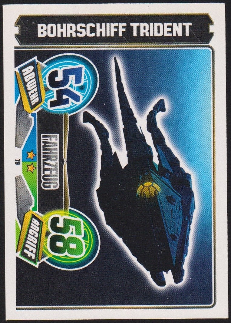 Topps Star Wars 2011 Bohrschiff Trident Fahrzeug TCG Rare #54 – Bild 1
