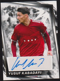 Leaf Trading Cards 2023-24 Yusuf Kabadayi Auto Augsburg Parallel Rare – Bild 1