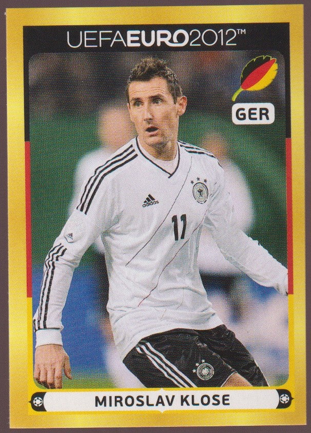 Panini UEFA EURO 2012 Miroslav Klose Deutschland Legend Parallel Rare – Bild 1
