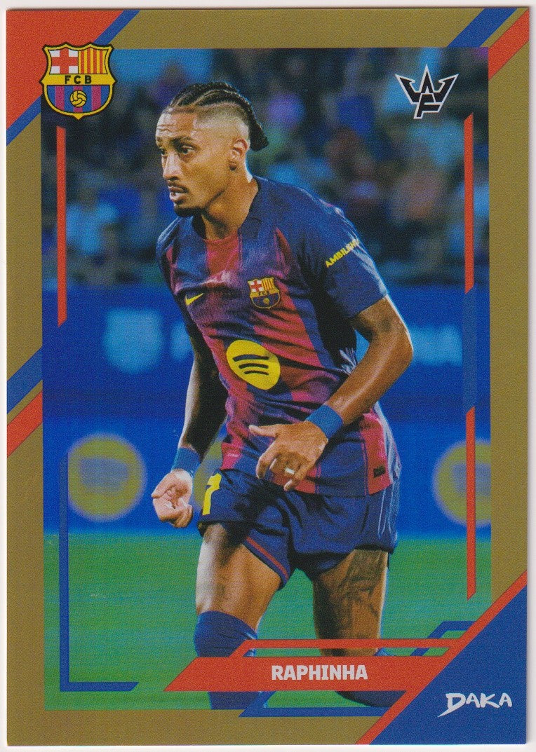 Daka 2025-26 Raphinha FC Barcelona Parallel 146/150 Refractor – Bild 1