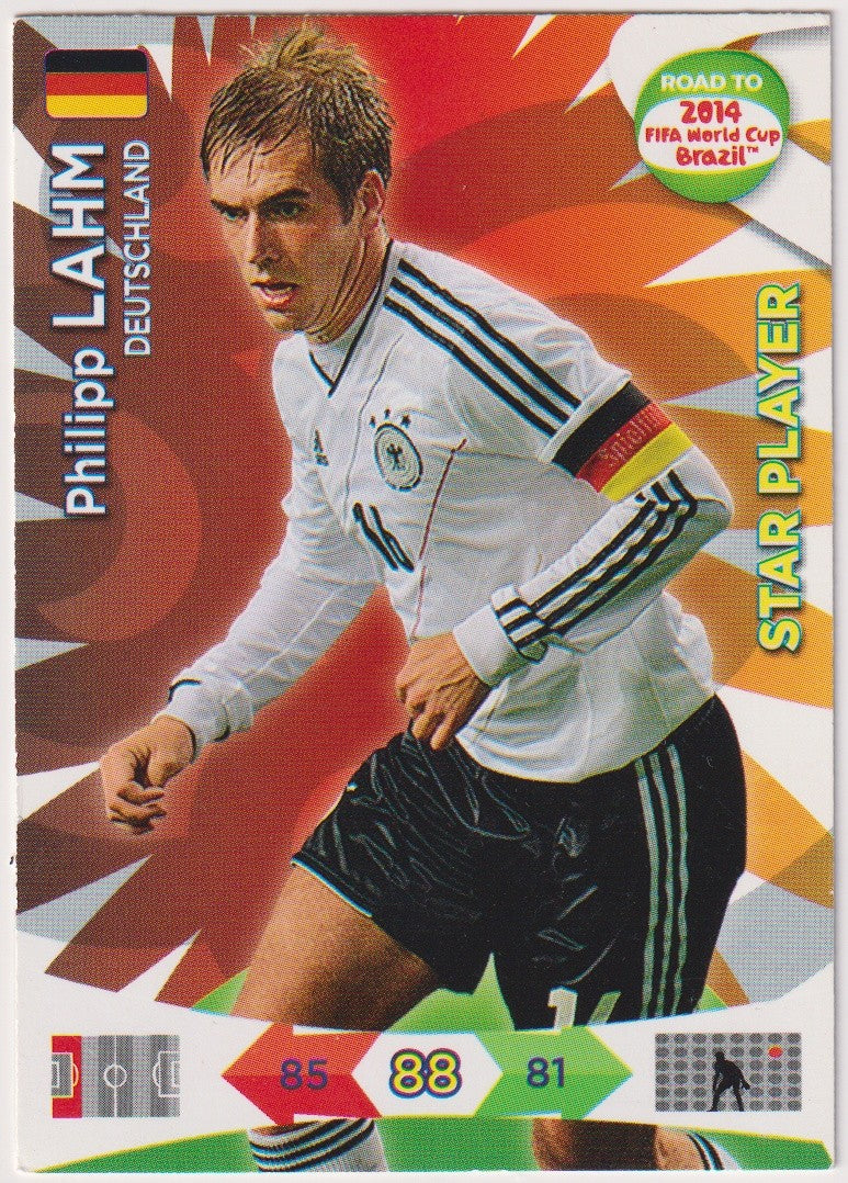 Panini Road to 2014 FIFA World Cup Brazil™ 2013-14 Phillipp Lahm Deutschland – Bild 1