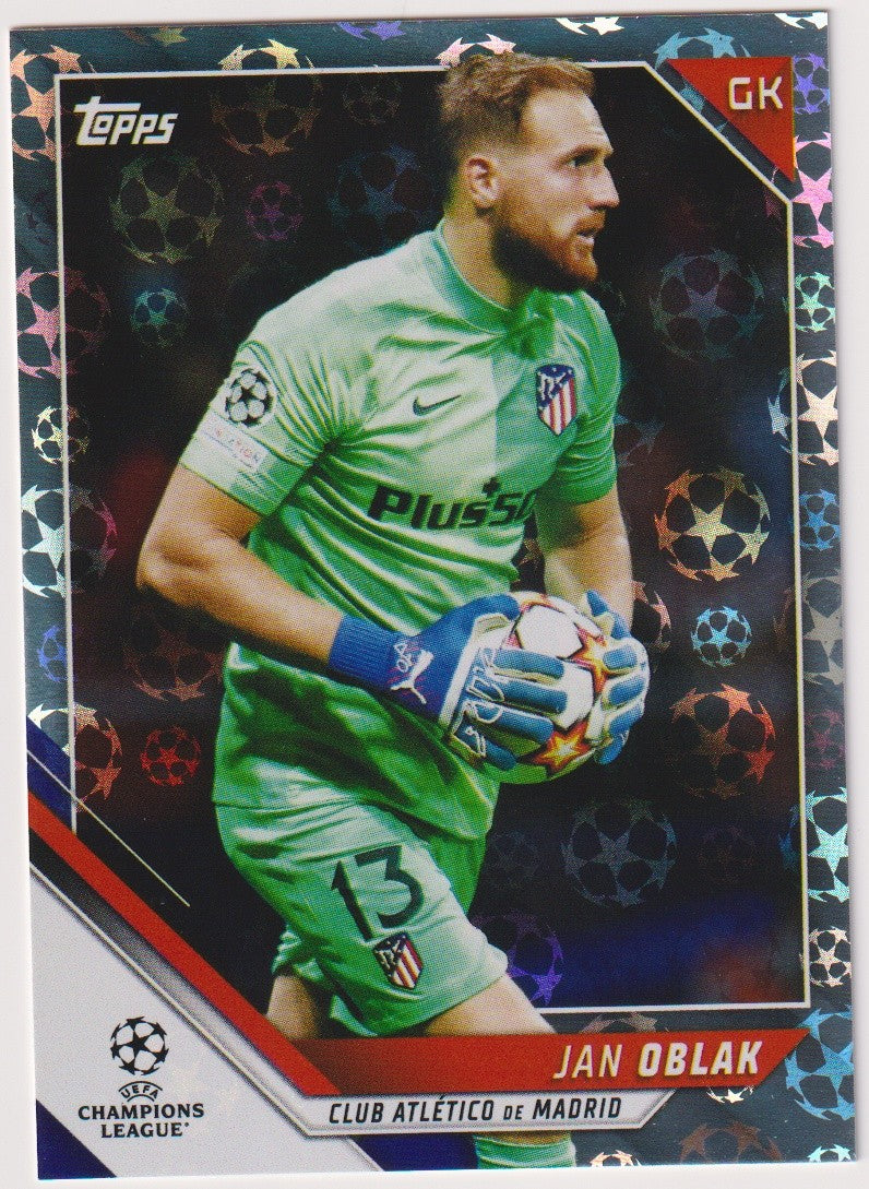 Topps 2022-23 Jan Oblak Club Atlético de Madrid Parallel Rare – Bild 1