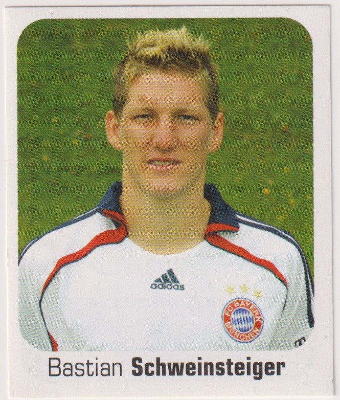 Panini BUNDESLIGA FUSSBALL 2006-07 Bastian Schweinsteiger FC Bayern München – Bild 1