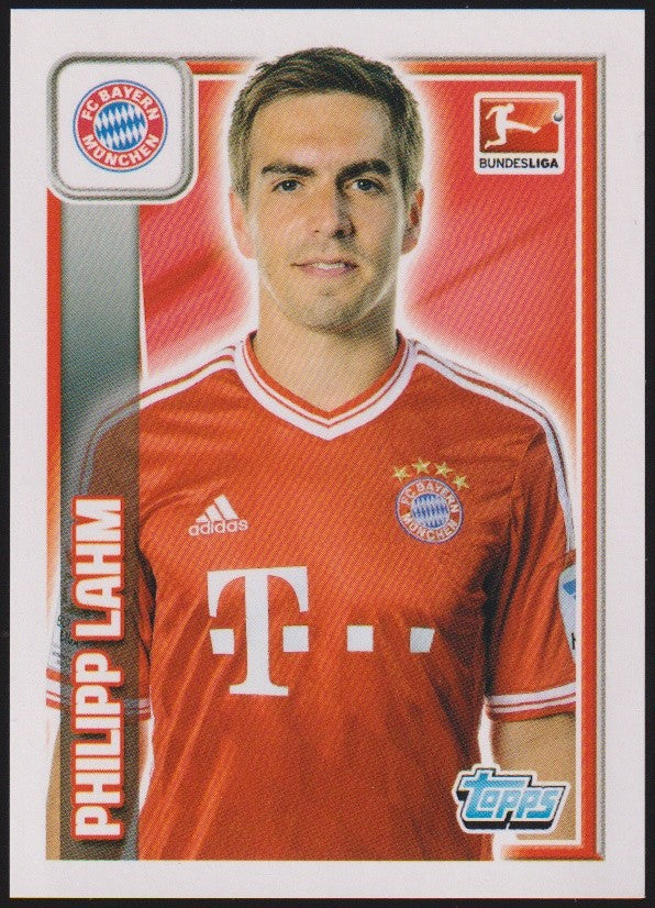 Panini Bundesliga 2013-14 Philipp Lahm Bayern München Vintage Parallel – Bild 1