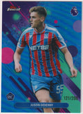 Topps Finest 2025-26 Justin Devenny Crystal Palace Parallel 121/200 Rookie – Bild 1