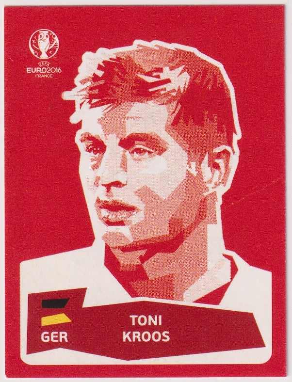 Panini UEFA EURO 2016 Toni Kroos Deutschland Legend Parallel – Bild 1