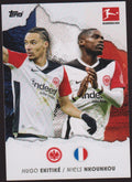 Topps 2024-25 Hugo Ekitiké, Niels Nkounkou Eintracht Frankfurt Bundesliga – Bild 1