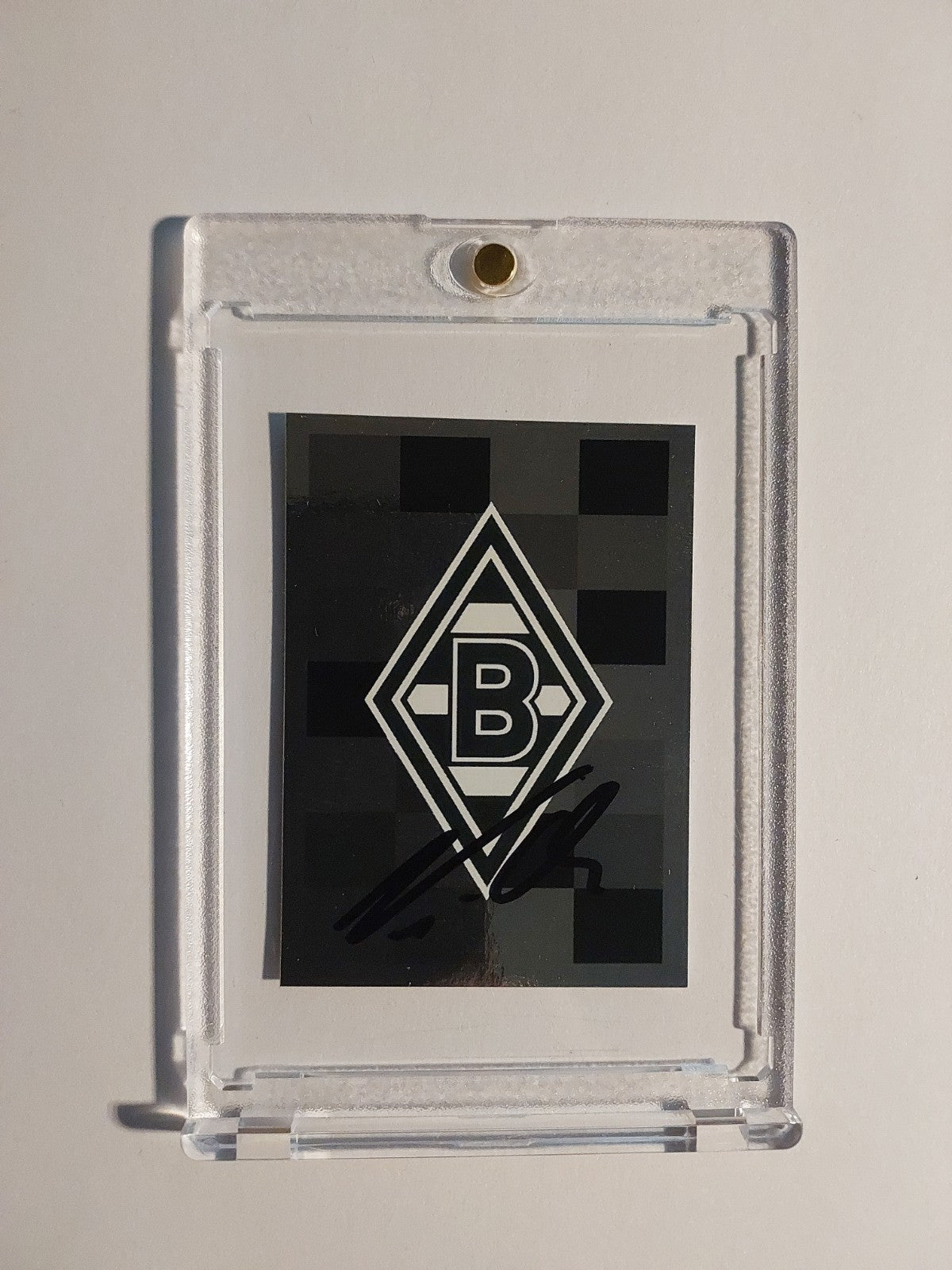 Topps Bundesliga 2018-19 Oliver Neuville On Card Auto Mönchengladbach Vintage – Bild 1