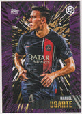 Topps Gold 2022-23 Manuel Ugarte Paris Saint-Germain Champions League Parallel – Bild 1