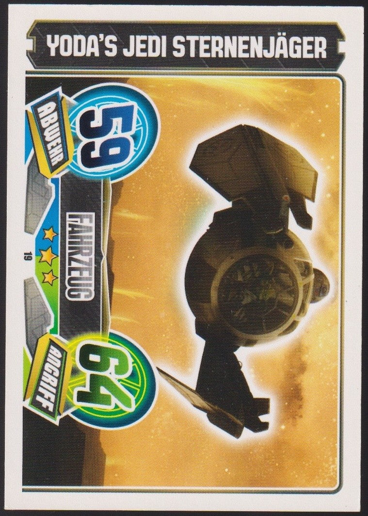 Topps Star Wars 2010 Yoda's Jedi Sternenjäger REPUBLIK Fahrzeug TCG Rare #59 – Bild 1