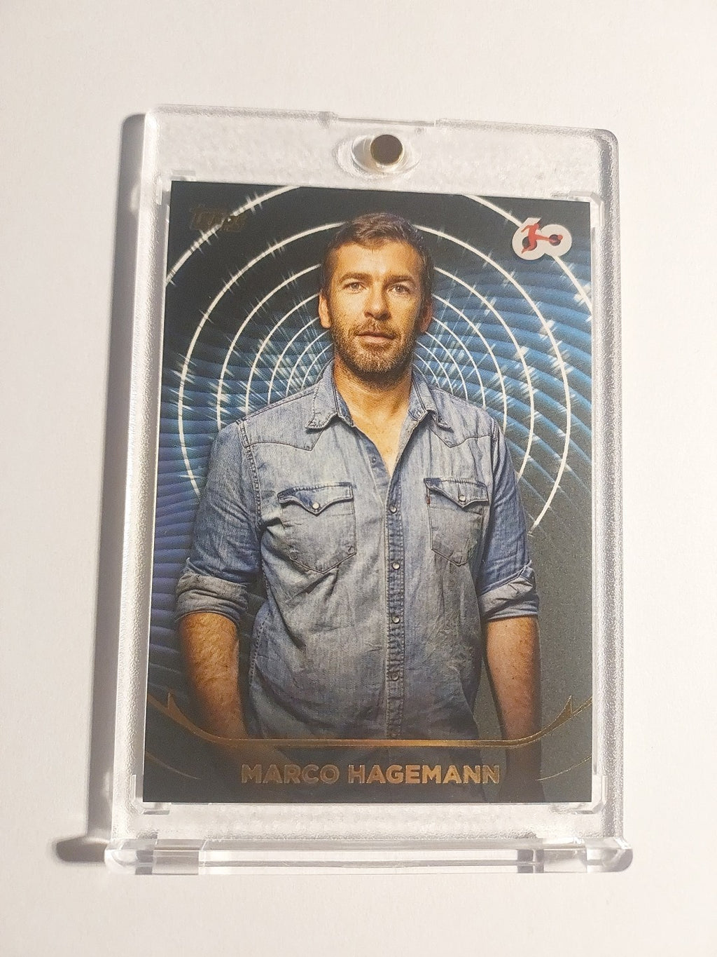 Topps 60 Jahre Bundesliga 2023-24 Marco Hagemann Bundesliga Legende Parallel Hit – Bild 1
