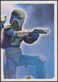 Topps Star Wars 2011 Mandalorianer Krieger Separatisten Full Art TCG Rare #163 – Bild 1