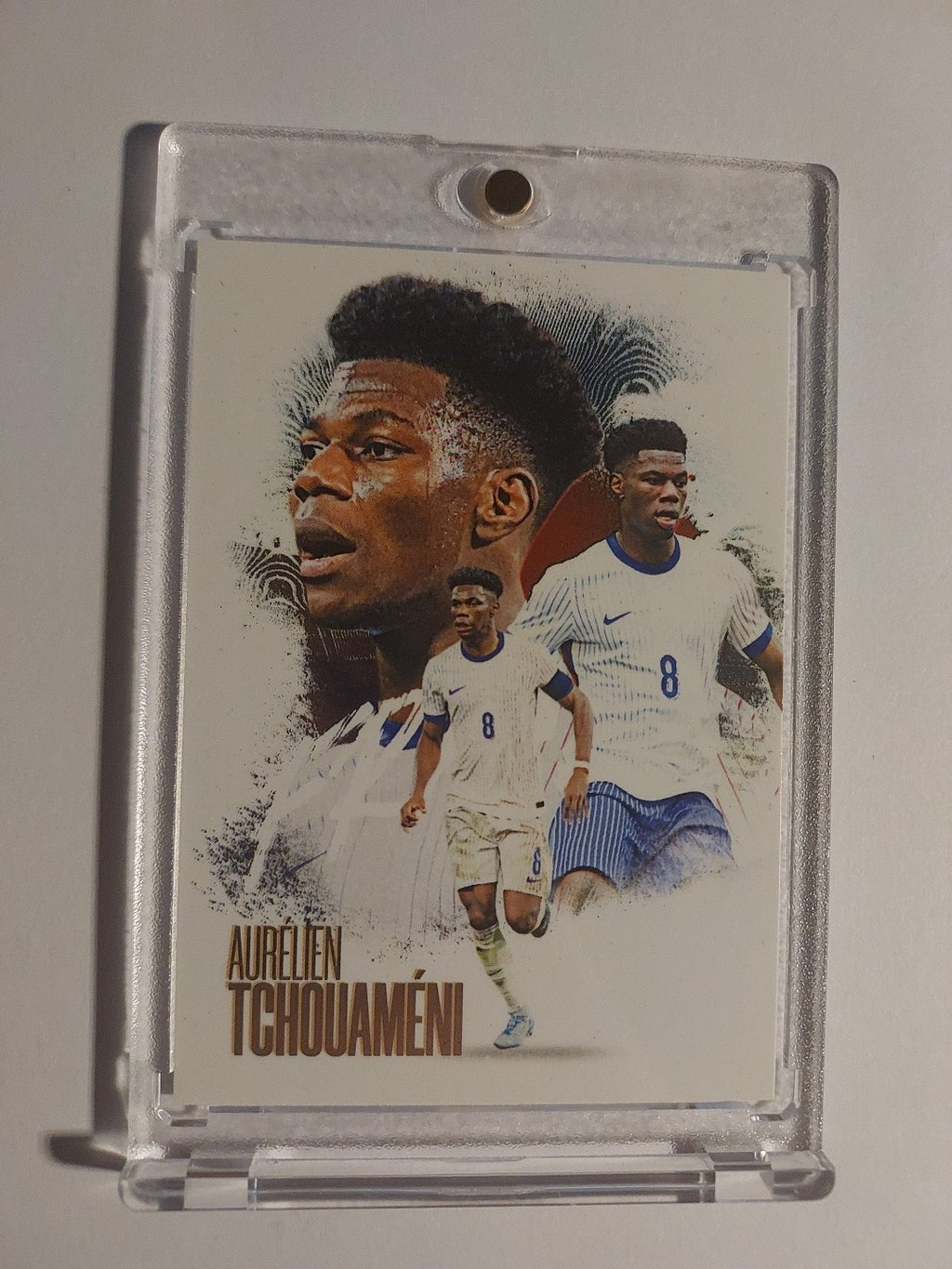 Futera Unique 2024-25 Aurelien Tchouameni Real Madrid Frankreich Parallel Hit – Bild 1
