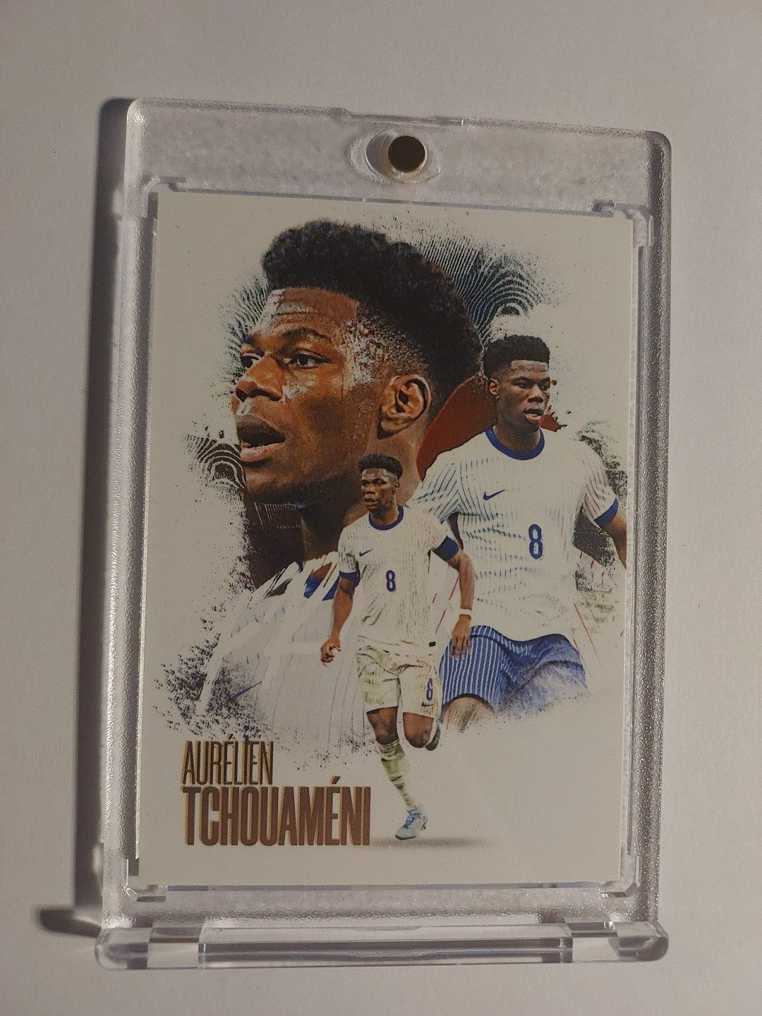 Futera Unique 2024-25 Aurelien Tchouameni Real Madrid Frankreich Parallel Hit – Bild 1