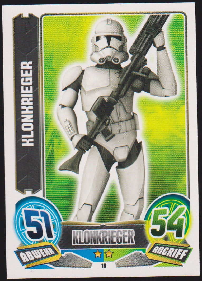 Topps Star Wars 2013 Klonkrieger Republik TCG Rare – Bild 1