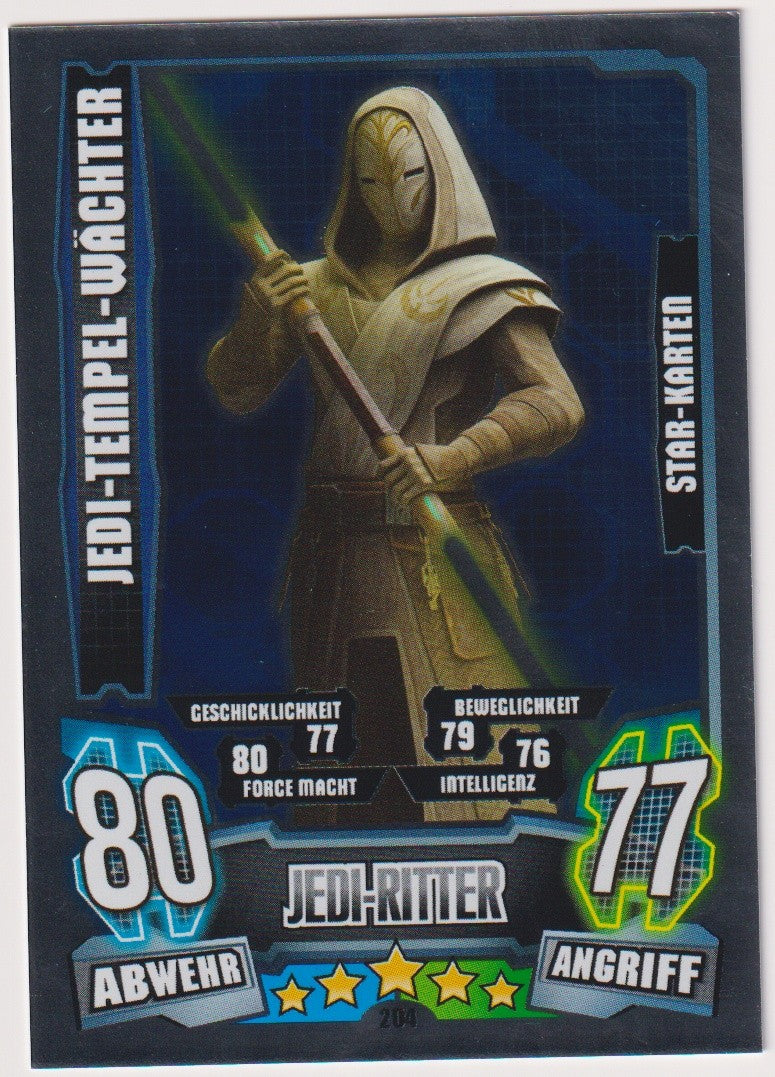 Topps Star Wars 2013 Jedi-Tempel-Wächter Republik TCG Rare #204 – Bild 1