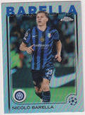 Topps Chrome 2024-25 Nicolò Barella FC Internazionale Milano Parallel Refractor – Bild 1