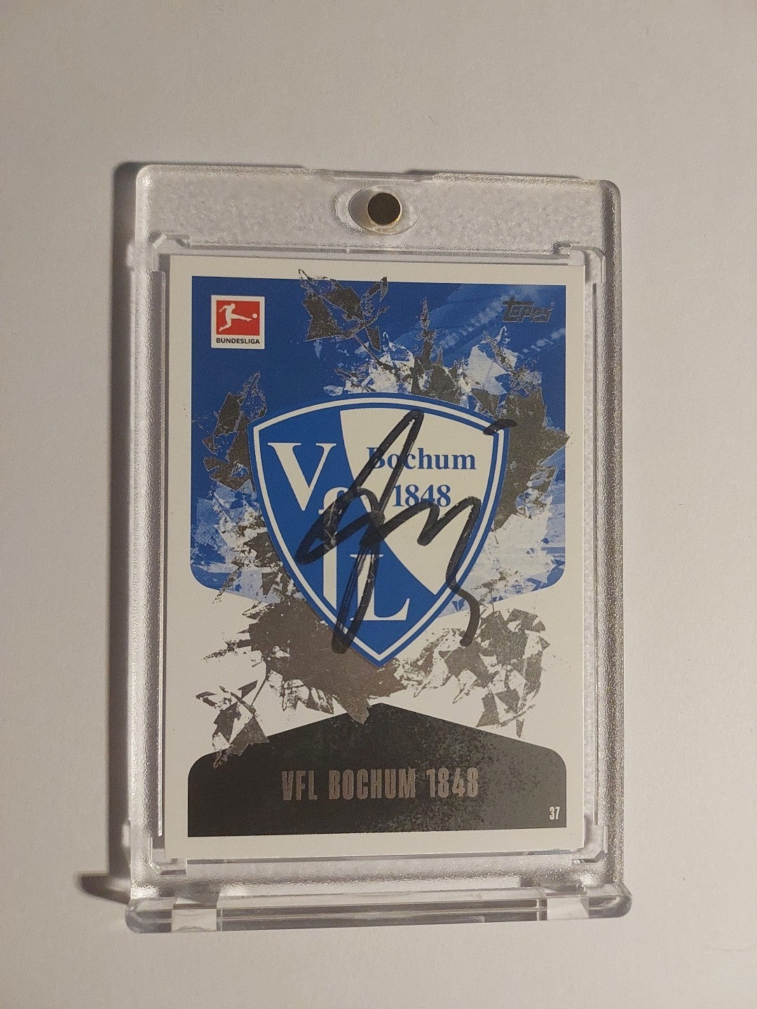 Topps 2024-25 Dieter Hecking Vfl Bochum On Card Auto Parallel Ultra Rare – Bild 1