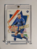 Topps Paris Saint-Germain Team Set 2021-22 Kylian Mbappé Parallel Insert Rare – Bild 1