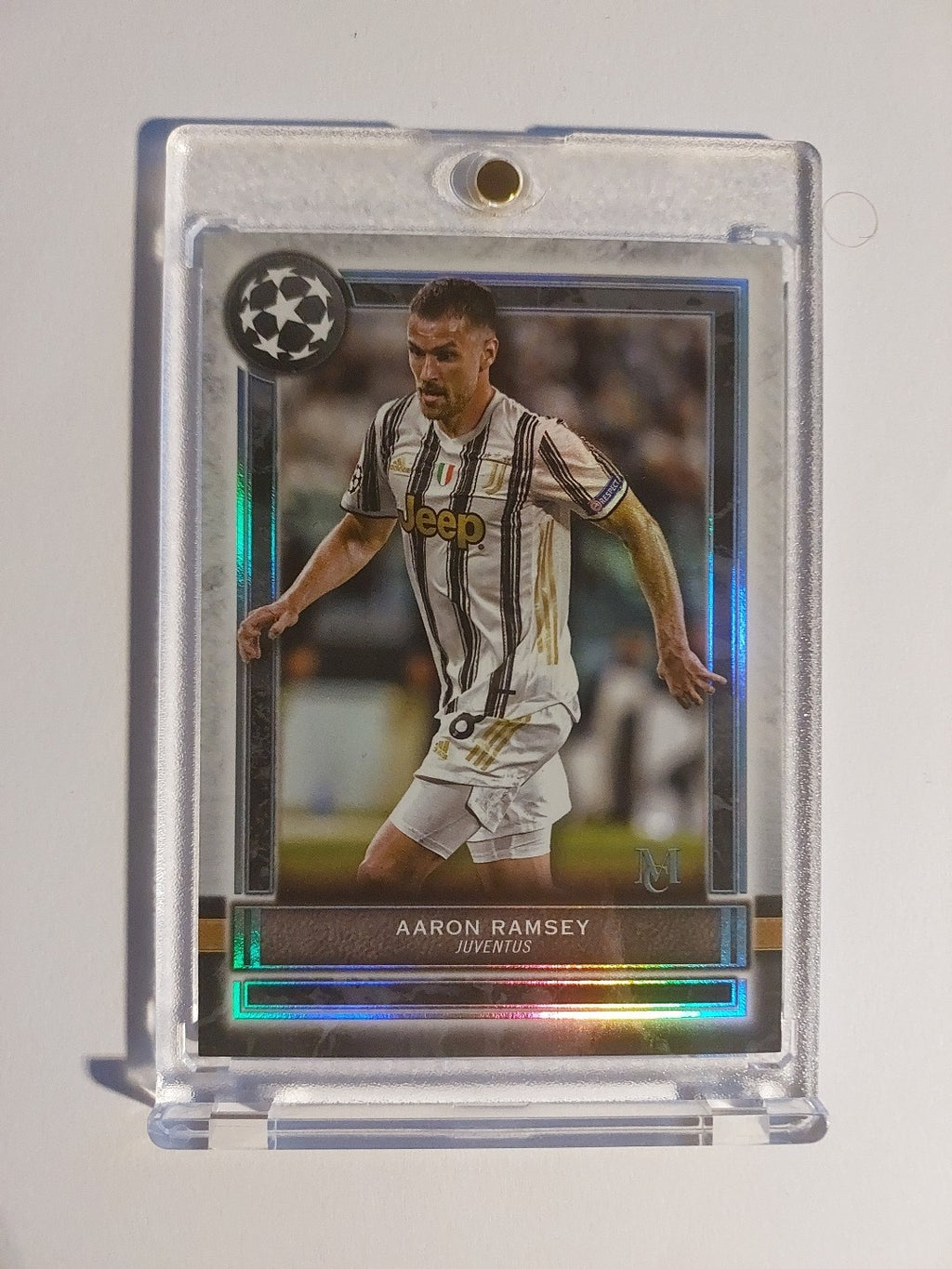Topps UCC 2020-21 Aaron Ramsey MC Juventus Turin Parallel – Bild 1