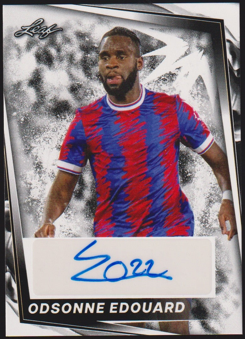 Leaf TCG 2023-24 Odsonne Edouard Auto RC Lens France Parallel Rare – Bild 1