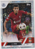 Topps 2022-23 Luis Díaz Liverpool FC Parallel Refractor Rare – Bild 1