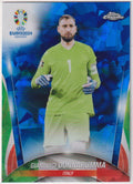 Topps Chrome UEFA Euro 2024 2023-24 Gianluigi Donnarumma Italien Parallel – Bild 1