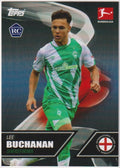 Topps Bundesliga 2022-23 Lee Buchanan SV Werder Bremen Parallel Rare Rookie – Bild 1
