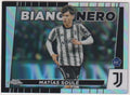 Topps Chrome 2022-23 Matías Soulé Rookie Juventus Parallel Rare Nr. BI-3 – Bild 1