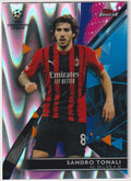 Topps Finest 2021-22 Sandro Tonali AC Milan 2021/22 Finest Parallel 051/199 Rare – Bild 1