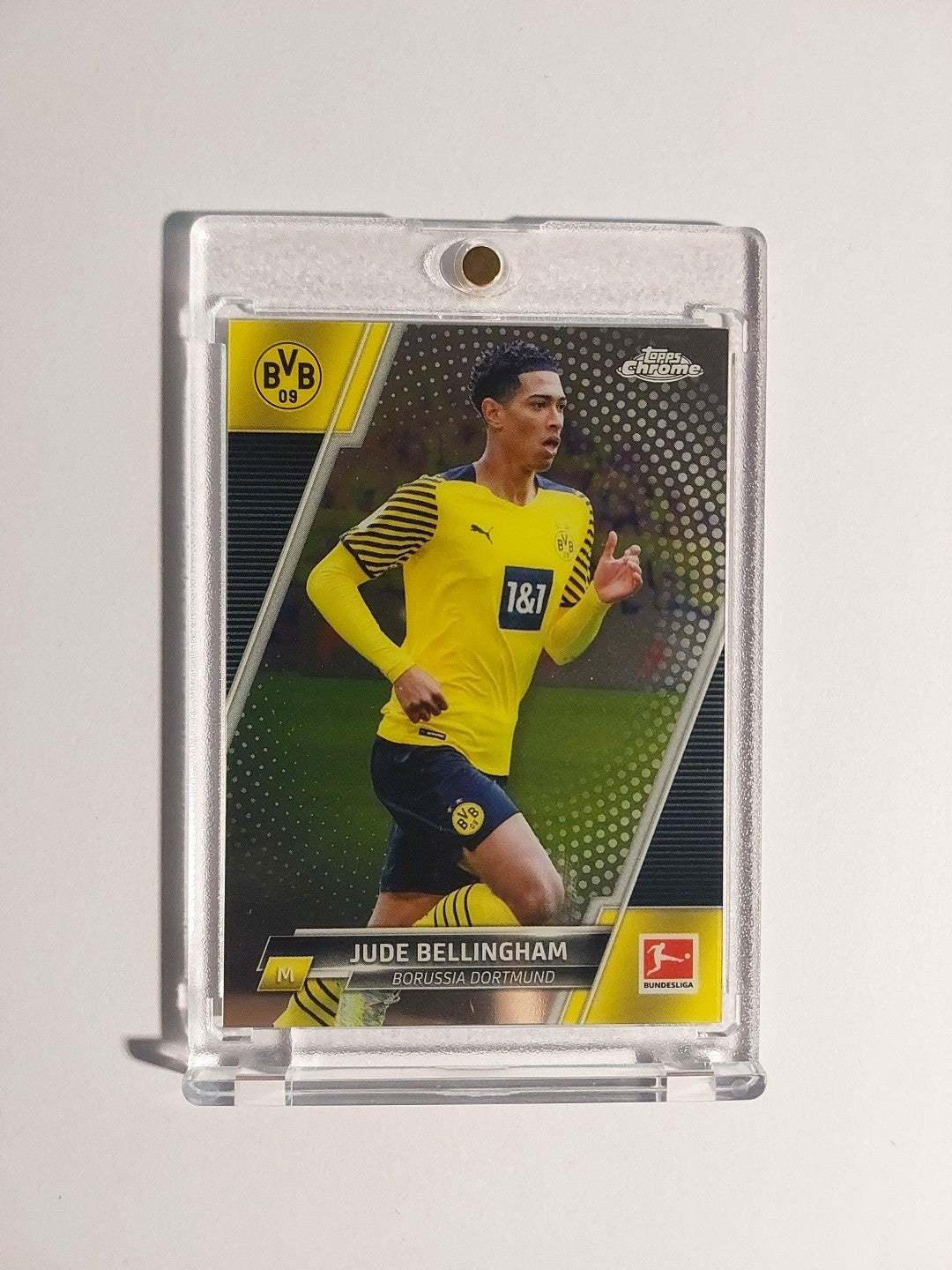 Topps Bundesliga 2021-22 Jude Bellingham Dortmund Parallel Ultra Rare Hit – Bild 1
