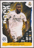 Topps 2024-25 Antonio Rüdiger Real Madrid C.F. UEFA Champions League – Bild 1