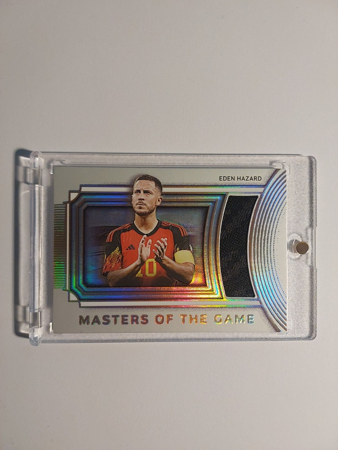 Futera Platinum 2025 Eden Hazard Belgien Real Madrid Patch Relic Parallel 9/19 – Bild 1