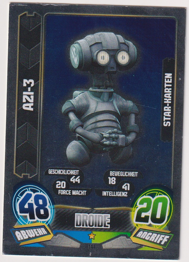 Topps Star Wars 2012 Aziz-3 Droide Republik TCG Rare #104 – Bild 1