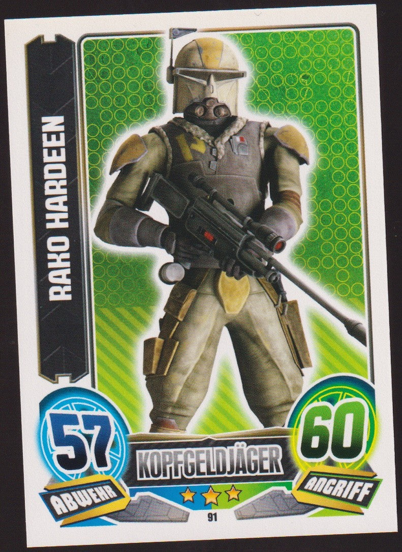 Topps Star Wars 2012 Rako Hardeen Unterwelt TCG Rare #91 – Bild 1