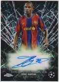 Topps Chrome UEFA Club 2023-24 Eric Abidal Auto Barcelona Black Lazer Parallel – Bild 1