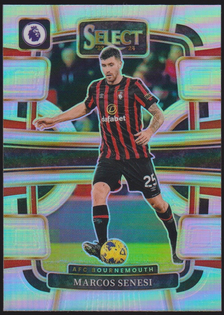 Panini 2023-24 Marcos Senesi AFC Bournemouth Parallel Refractor – Bild 1