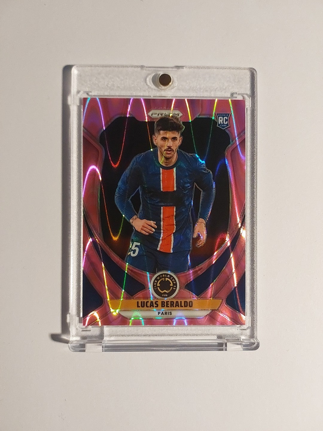 Panini Prizm Club WC 2025 Lucas Beraldo Paris Saint-Germain Parallel 214/299 RC – Bild 1