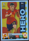 Topps Match Attax 2023-24 Pedri UEFA Euro 2024 Germany Parallel Rare – Bild 1