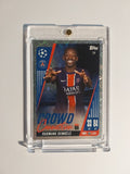 Topps Match Attax 2024-25 Ousmane Dembele Paris Saint-Germain Parallel Refractor – Bild 1