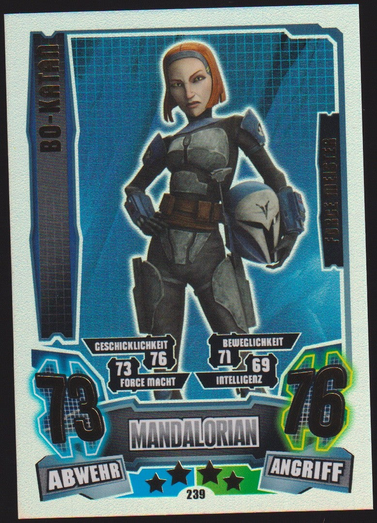 Topps Star Wars 2013 Bo-Katan Mandalorianer TCG Rare #239 – Bild 1
