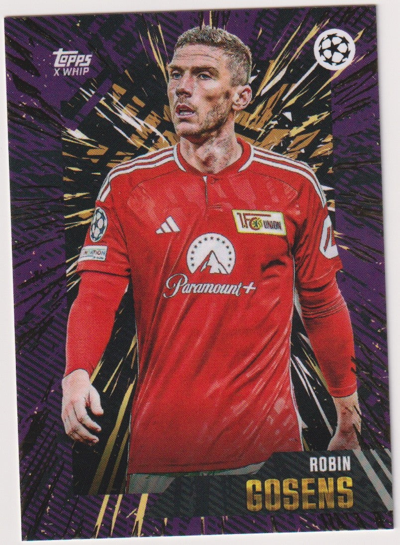 Topps Gold 2022-23 Robin Gosens 1. FC Union Berlin UEFA Champions League – Bild 1