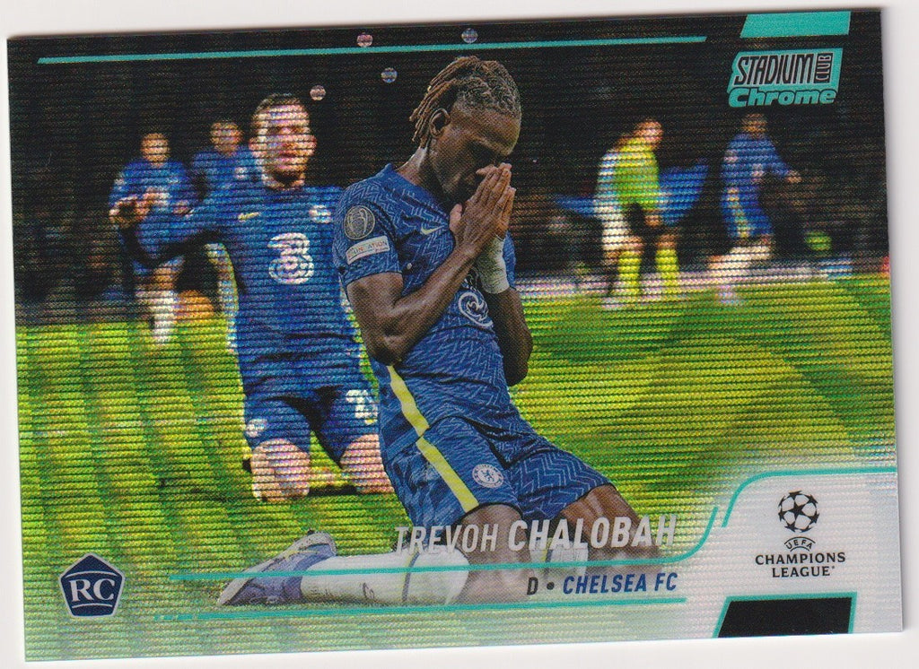 Topps Stadium Club Chrome 2022-23 Trevoh Chalobah Rookie Chelsea FC Parallel – Bild 1