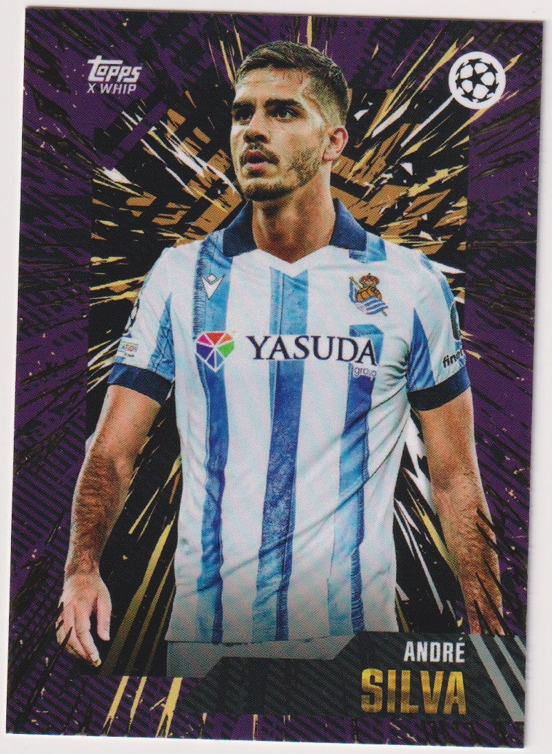 Topps UEFA Champions League 2022-23 André Silva Real Sociedad Parallel Rare – Bild 1