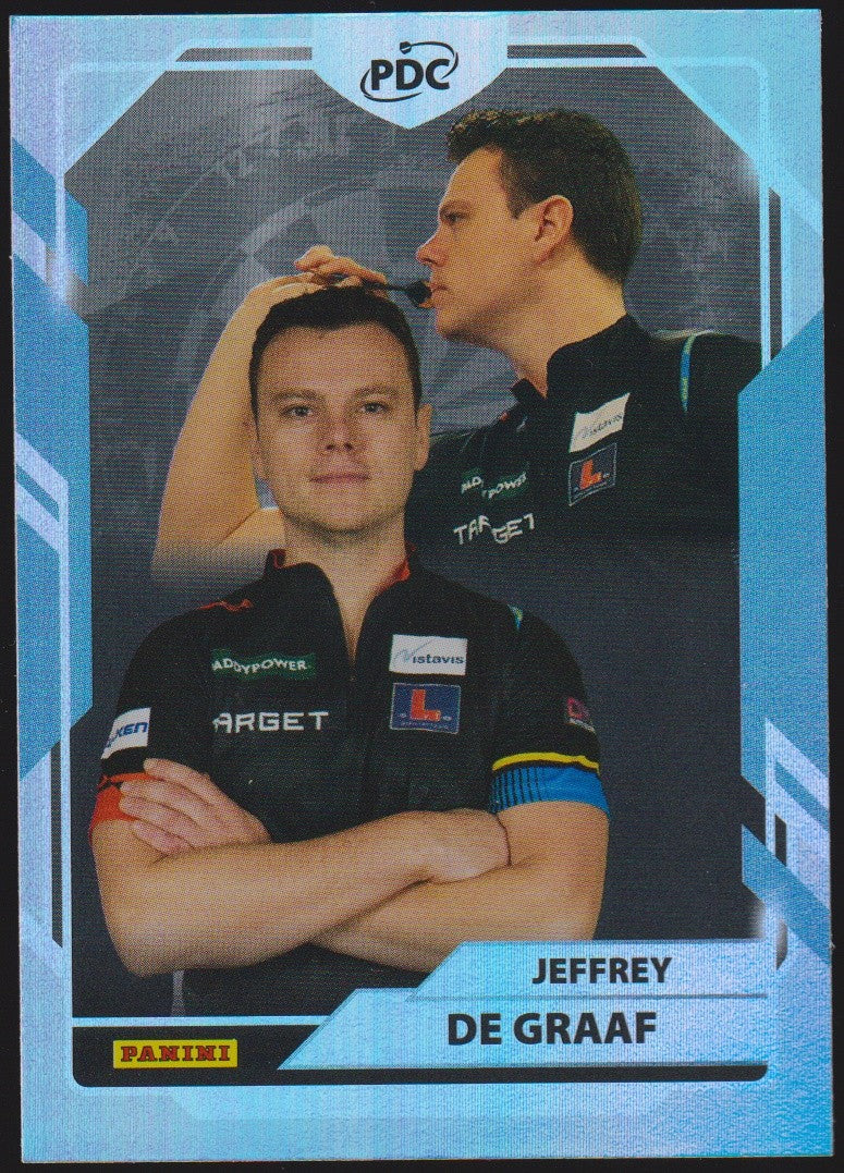 Panini PDC World Championship 2026 Jeffrey de Graaf Refractor Parallel – Bild 1