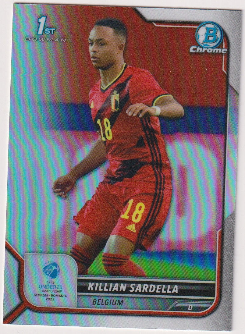 Topps 2023-24 Killian Sardella Belgien Under21 Championship Georgia - Romania – Bild 1