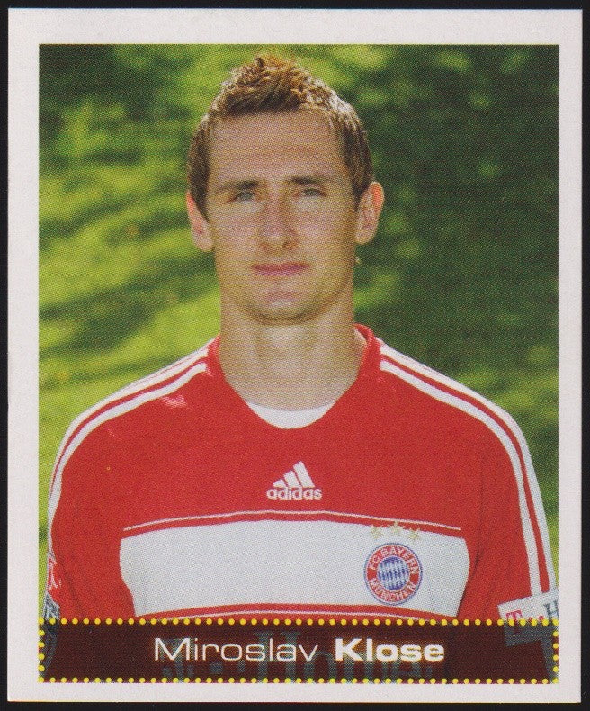 Panini Bundesliga 2007-08 Miroslav Klose Bayern München Vintage Parallel – Bild 1