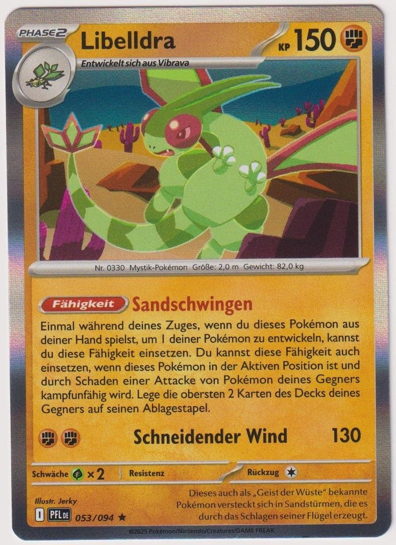 Pokemon TCG Flygon #53/094 Rare (R) Holo Deutsch 2025 – Bild 1