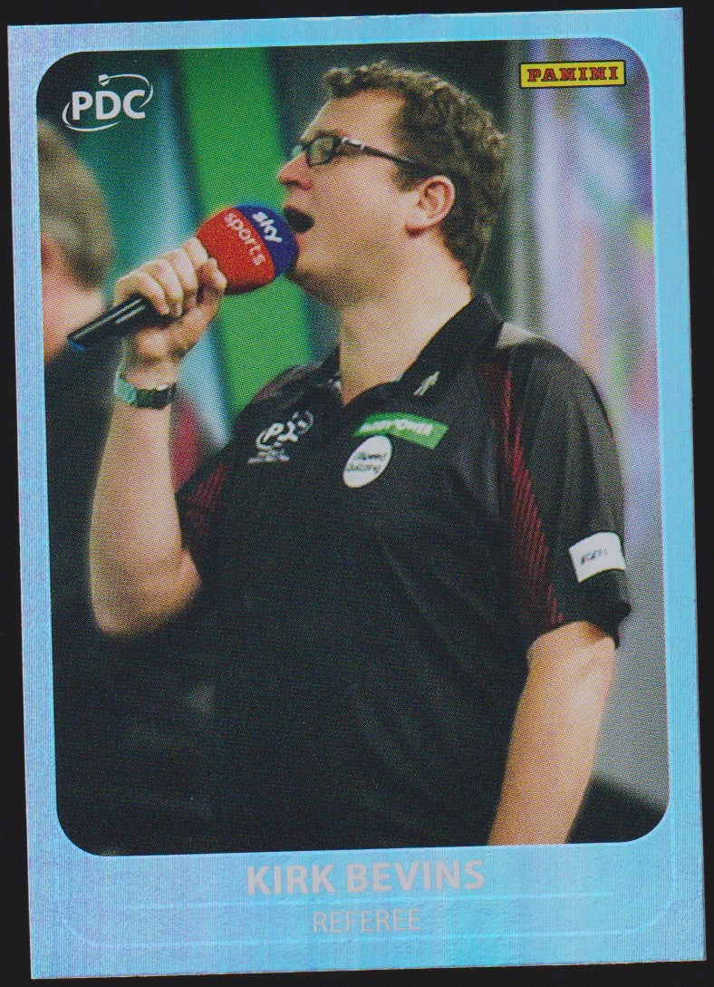 Panini PDC - World Championship 2026 Kirk Bevins Refractor Parallel – Bild 1